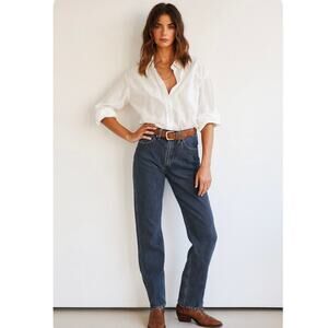 Vintage Twin x Faded Glory Up Cycled Sustainable 90s High Waisted Mom Jeans